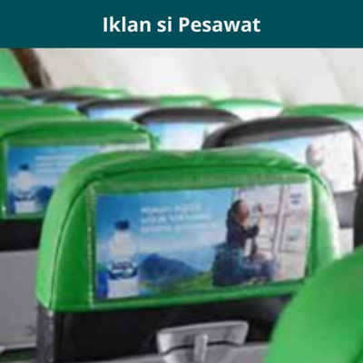 Harga Iklan Di Kursi Penumpang Pesawat Murah Di Bandara Cengkareng