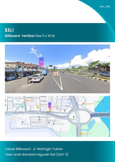 Sewa Titik Billboard Jalan Protokol Di Bali