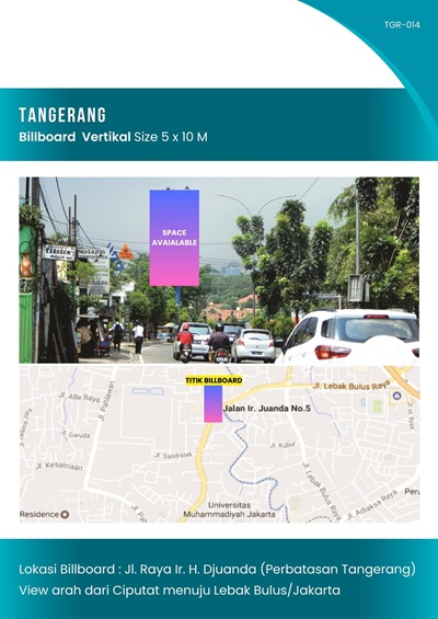 Rental Titik Billboard Murah Di Tangerang