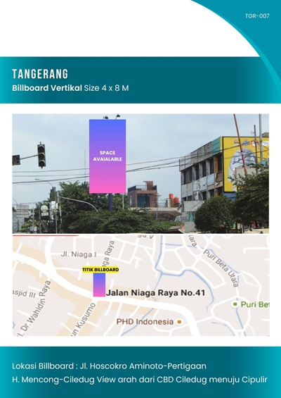 Sewa Titik Billboard Jalan Protokol Di Tangerang