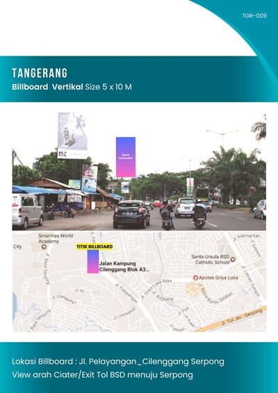 Sewa Space Iklan Jalan Protokol Di Tangerang
